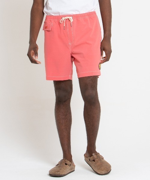 DEUS EX MACHINA（デウスエクスマキナ）の「SANDBAR SHORT（水着・メンズ・ブラック/オレンジ/ピンク・SMALL/MEDIUM/LARGE）」の2枚目の写真