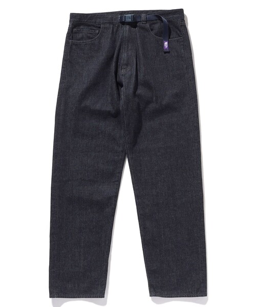 ノースフェイスパープルレーベル Denim Straight Pants THE NORTH FACE PURPLE LABEL Denim Straight Pants Indigo Bleach