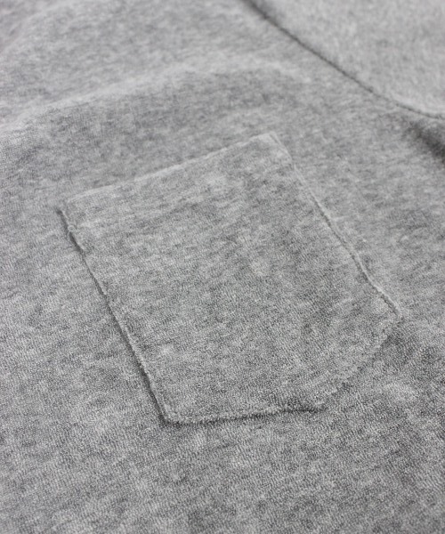 EDIFICE（エディフィス）の「◇ミニパイルクルーネックＴシャツ（Tシャツ/カットソー・メンズ・ネイビー/ホワイト/グレー・46/44/48）」の15枚目の写真