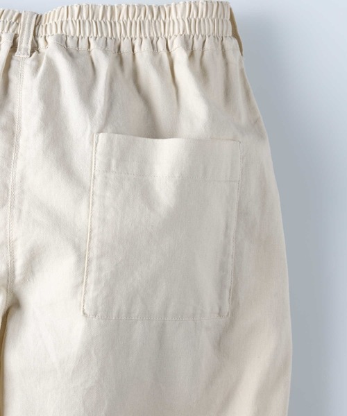 BACK NUMBER（バックナンバー）の「【BACK NUMBER】サラサラ綿麻イージーパンツ（その他パンツ・メンズ・ブラック/オフホワイト/ベージュ・S/M/L/XL）」の7枚目の写真