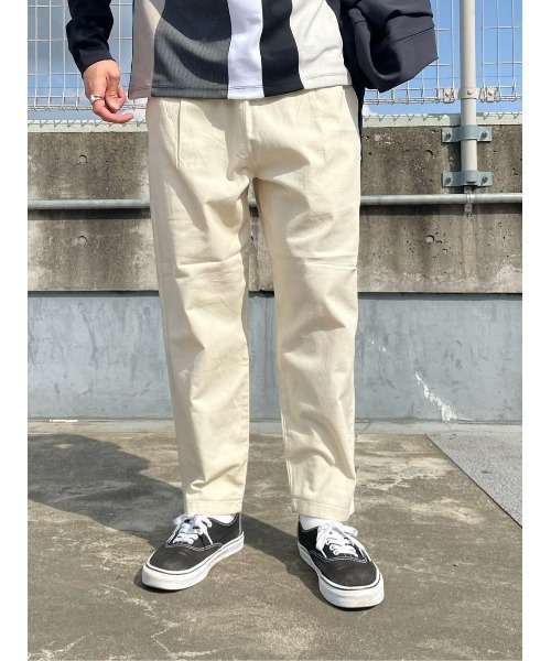 BACK NUMBER（バックナンバー）の「【BACK NUMBER】サラサラ綿麻イージーパンツ（その他パンツ・メンズ・ブラック/オフホワイト/ベージュ・S/M/L/XL）」の15枚目の写真