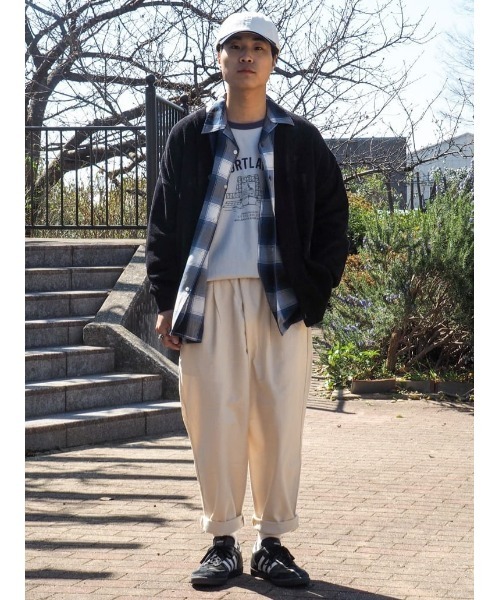 BACK NUMBER（バックナンバー）の「【BACK NUMBER】サラサラ綿麻イージーパンツ（その他パンツ・メンズ・ブラック/オフホワイト/ベージュ・S/M/L/XL）」の17枚目の写真