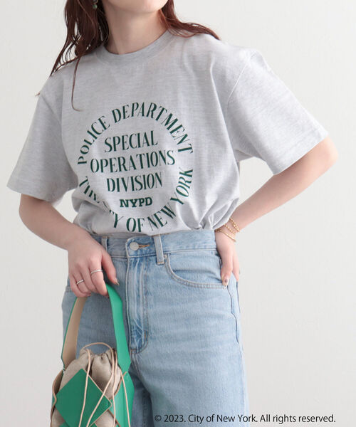 GOOD ROCK SPEED（グッドロックスピード）の「【GOOD ROCK SPEED/グッドロックスピード】NYC Tシャツ（Tシャツ/カットソー・レディース・ライトグレー/オフホワイト・FREE）」の17枚目の写真