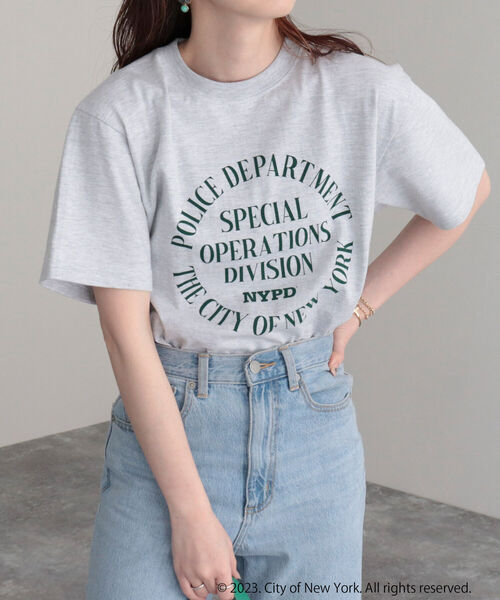 GOOD ROCK SPEED（グッドロックスピード）の「【GOOD ROCK SPEED/グッドロックスピード】NYC Tシャツ（Tシャツ/カットソー・レディース・ライトグレー/オフホワイト・FREE）」の20枚目の写真