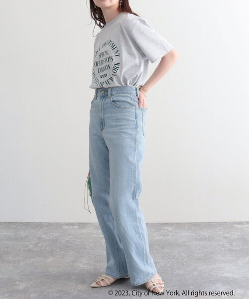 GOOD ROCK SPEED（グッドロックスピード）の「【GOOD ROCK SPEED/グッドロックスピード】NYC Tシャツ（Tシャツ/カットソー・レディース・ライトグレー/オフホワイト・FREE）」の15枚目の写真