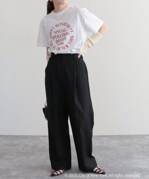 GOOD ROCK SPEED（グッドロックスピード）の「【GOOD ROCK SPEED/グッドロックスピード】NYC Tシャツ（Tシャツ/カットソー・レディース・ライトグレー/オフホワイト・FREE）」の16枚目の写真