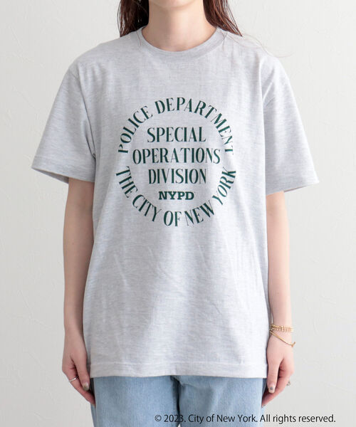 GOOD ROCK SPEED（グッドロックスピード）の「【GOOD ROCK SPEED/グッドロックスピード】NYC Tシャツ（Tシャツ/カットソー・レディース・ライトグレー/オフホワイト・FREE）」の8枚目の写真