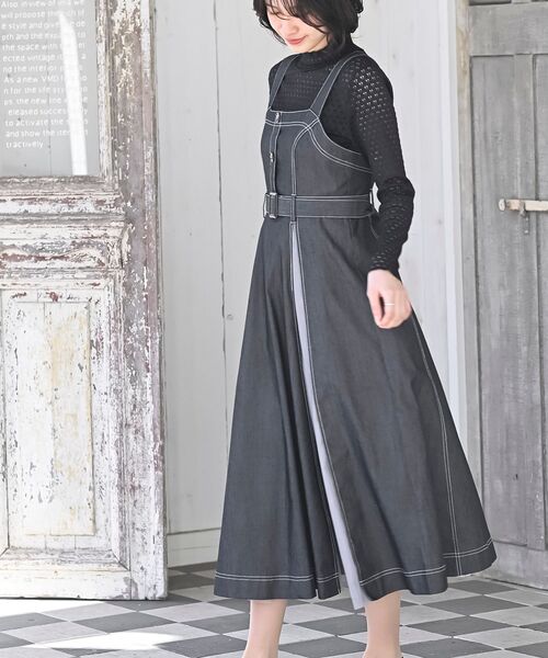 アンプリ　ジュエリージュレ切替ジャンパースカート 商品詳細ページ
