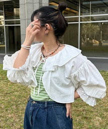 kutir | コットンレースボレロ(カーディガン/ボレロ)