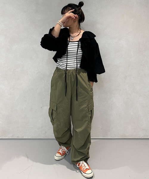 kutir（クティール）の「コットンレースボレロ（カーディガン/ボレロ・レディース・ライトピンク/ブラック/サックスブルー/オフホワイト・FREE）」の15枚目の写真