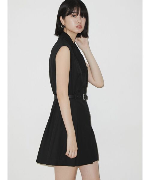 EMODA(エモダ)の「ボックスベストワンピース(ワンピース・レディース・ブラック/ベージュ/アイボリー・FREE)」の5枚目の写真