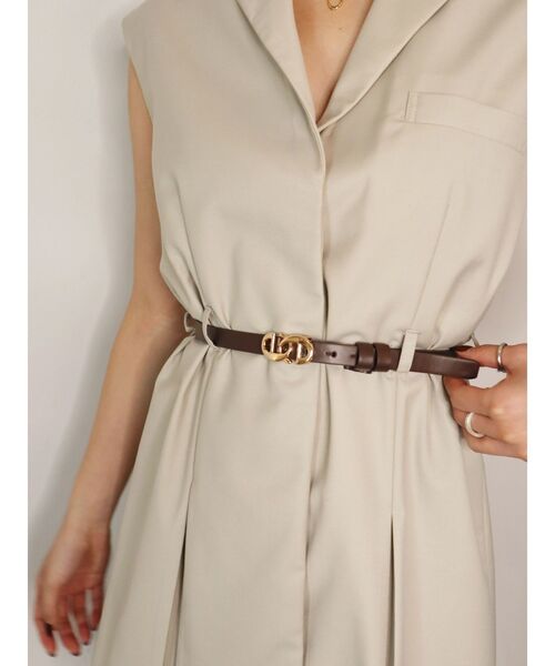 EMODA(エモダ)の「ボックスベストワンピース(ワンピース・レディース・ブラック/ベージュ/アイボリー・FREE)」の17枚目の写真