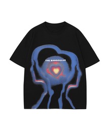 HOOK | 【HOOK】個性派抽象画プリント半袖ビッグTシャツ (SS)(Tシャツ/カットソー)