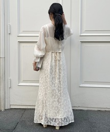 one after another NICE CLAUP | 【one-piece collection】2wayボレロ×キャミワンピースセット(ワンピース)