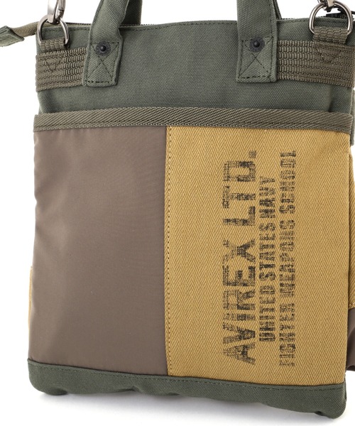 AVIREX（アヴィレックス）の「TOP GUN MINI HELMET SHOULDER BAG/ トップガン ミニヘルメットショルダーバッグ（ショルダーバッグ・レディース・オリーブ/ブラック・FREE）」の4枚目の写真