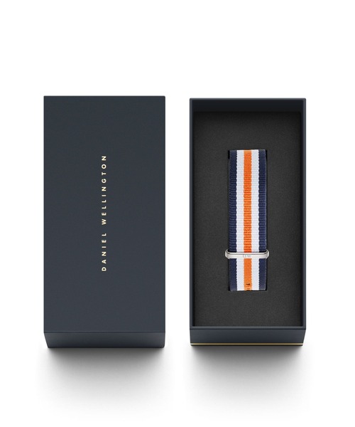 Daniel Wellington(ダニエルウェリントン)の「【ZOZO限定】 DW 交換ベルト/バンド/ストラップ NATOタイプ(アナログ腕時計・メンズ・オレンジ/ライトオレンジ系/ライトオレンジ系1/オレンジ系その他・18mm/20mm)」の6枚目の写真