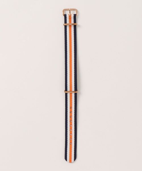 Daniel Wellington(ダニエルウェリントン)の「【ZOZO限定】 DW 交換ベルト/バンド/ストラップ NATOタイプ(アナログ腕時計・メンズ・オレンジ/ライトオレンジ系/ライトオレンジ系1/オレンジ系その他・18mm/20mm)」の8枚目の写真