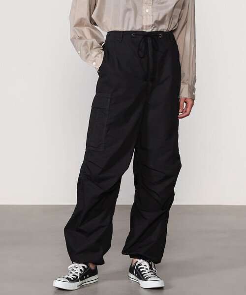 THE SHINZONE(ザ シンゾーン)の「THE SHINZONE | WIND OVER PANTS WOMEN(カーゴパンツ・レディース・ブラック/オリーブ・34/36)」の5枚目の写真