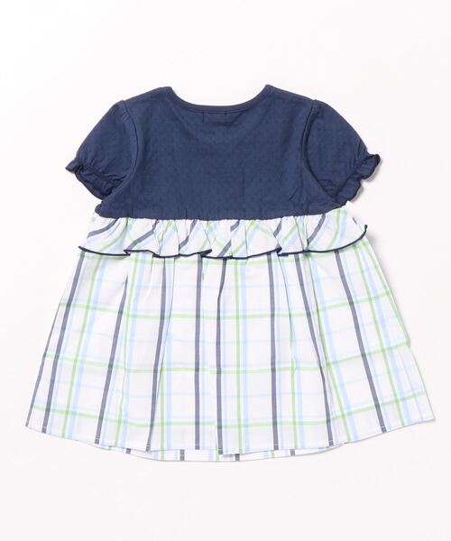 BeBe(ベベ)の「BeBe/【お揃い】チェック柄ドッキングワンピース(80~140cm)(ワンピース・キッズ・ピンク系その他/ブルー系その他・130/140/100/90/80/120/110)」の17枚目の写真