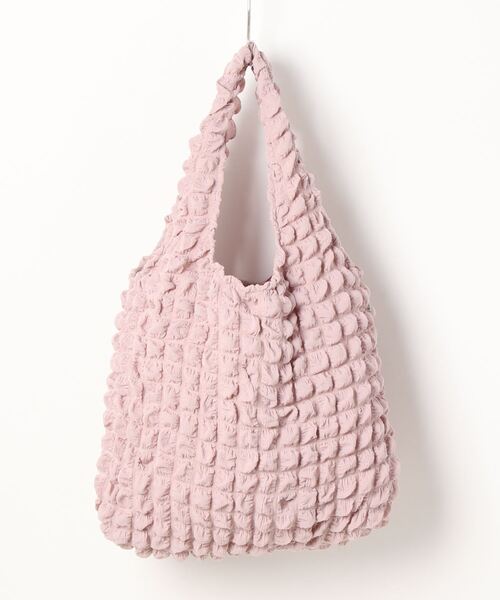 Ocean&Ground（オーシャン&グラウンド）の「ポコポコトートBAG（トートバッグ・キッズ・ベージュ/ブラック/オフホワイト/ピンク/オレンジ・FREE）」の4枚目の写真