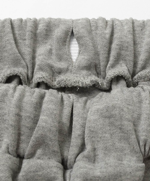 GLAZOS（グラソス）の「スムース・ワイドカーゴハーフパンツ（カーゴパンツ・キッズ・ネイビー/グレー・160cm/140cm/150cm/170cm）」の4枚目の写真