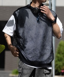 JOHN'S CLOSET | 【13】透かし編みニットベスト アンサンブル(アンサンブル)