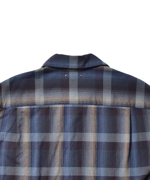 MINEDENIM（マインデニム）の「TWN Check Open Collar L/S SH