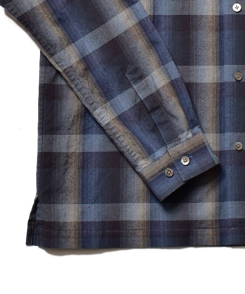 MINEDENIM（マインデニム）の「TWN Check Open Collar L/S SH（シャツ