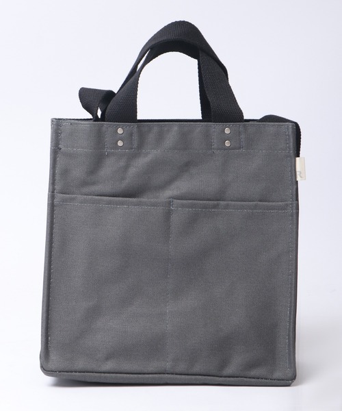 ROOTOTE(ルートート)の「ROOTOTE スクエアキャンバス2WAYミニトートバッグ(トートバッグ・メンズ・ブルー/セージグリーン/ダークグレー・FREE)」の13枚目の写真