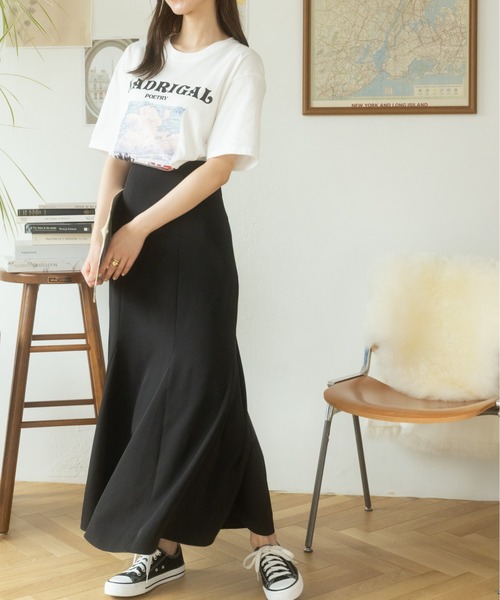 Ada.(エイダ)の「イラストプリントTシャツ(Tシャツ/カットソー・レディース・ブラック/ホワイト・FREE)」の10枚目の写真