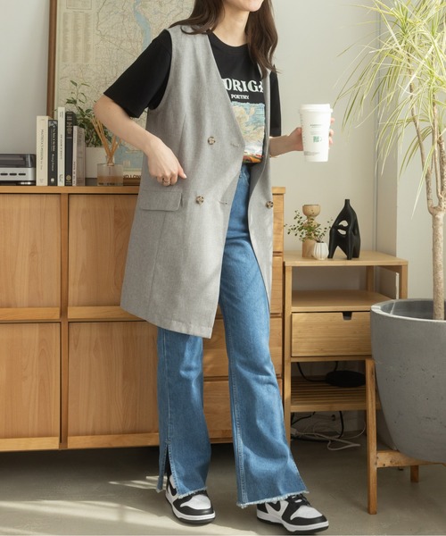Ada.(エイダ)の「イラストプリントTシャツ(Tシャツ/カットソー・レディース・ブラック/ホワイト・FREE)」の21枚目の写真