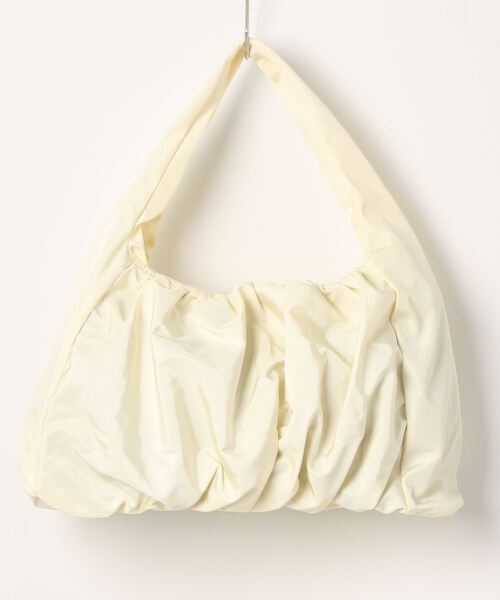 AMAIL(アマイル)の「Wrinkles tote(トートバッグ・レディース・イエロー/アイボリー・FREE)」の19枚目の写真