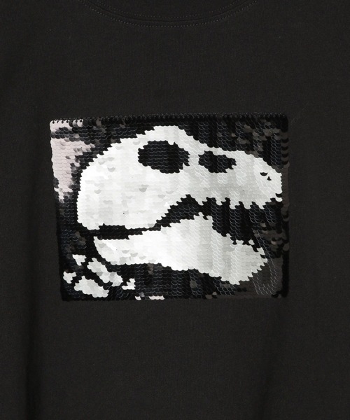 GLOBAL WORK(グローバルワーク)の「ヘビロッTEE/スパンコール/907686(Tシャツ/カットソー・キッズ・ブラック系その他/ブラック・100cm/110cm/120cm/130cm/140cm/150cm/160cm)」の13枚目の写真