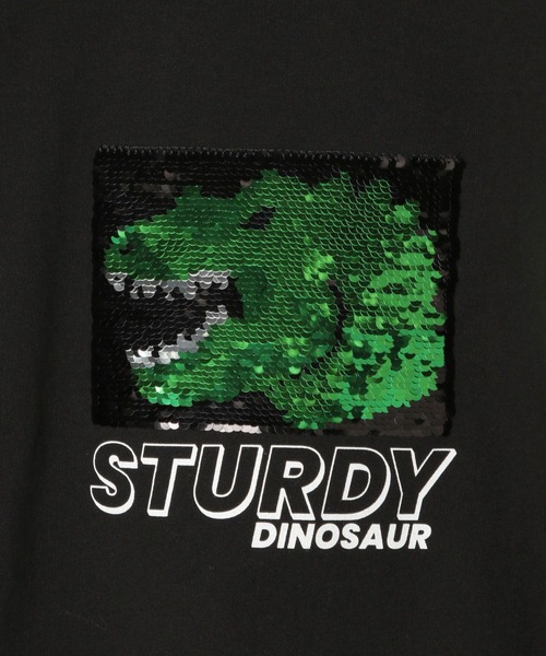 GLOBAL WORK(グローバルワーク)の「ヘビロッTEE/スパンコール/907686(Tシャツ/カットソー・キッズ・ブラック系その他/ブラック・100cm/110cm/120cm/130cm/140cm/150cm/160cm)」の15枚目の写真