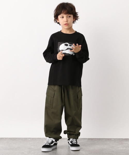 GLOBAL WORK(グローバルワーク)の「ヘビロッTEE/スパンコール/907686(Tシャツ/カットソー・キッズ・ブラック系その他/ブラック・100cm/110cm/120cm/130cm/140cm/150cm/160cm)」の18枚目の写真
