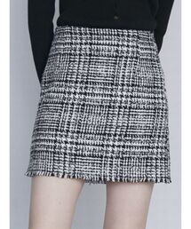 EMODA | ツイードハイウエストスカート(スカート)