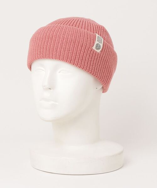 DEUS EX MACHINA（デウスエクスマキナ）の「【DEUS EX MACHINA/デウス エクス マキナ】Deck Beanie（ニットキャップ/ビーニー・メンズ・ブラック/ピンク系その他/ブラウン系その他/オリーブ・FREE）」の4枚目の写真