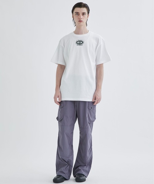 STUDIOUS SELECT（ステュディオスセレクト）の「【Wave of Sand／ウェーブ オブ サンド】PRINT LOGO T SHIRTS（Tシャツ/カットソー・メンズ・ホワイト・2/3）」の2枚目の写真