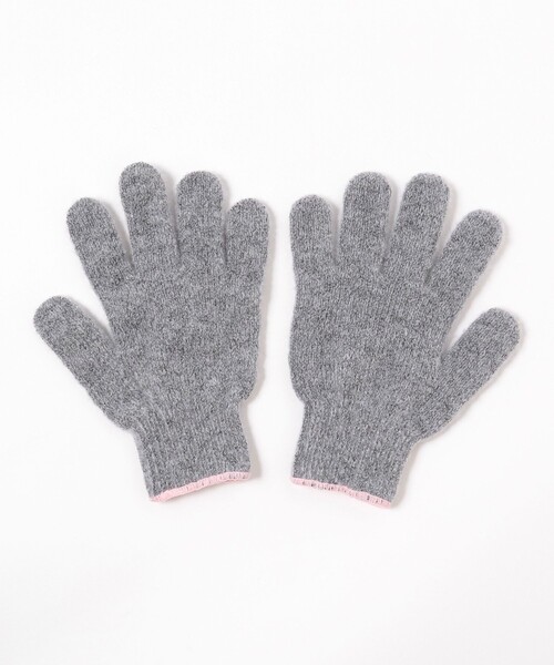 TEMBEA GUNTE 手袋 M グレー/ホワイト TEMBEA×MOONLOIDカシミヤ100%で作った軍手 \u2013 NANGA