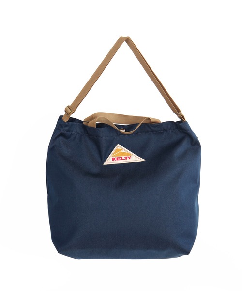 KELTY（ケルティ）の「【KELTY/ケルティ】シーズン限定デニム調ショルダー付きトートバッグ/DENIM TOTE WITH BELT（トートバッグ・メンズ・ネイビー/ダークネイビー・FREE）」の2枚目の写真