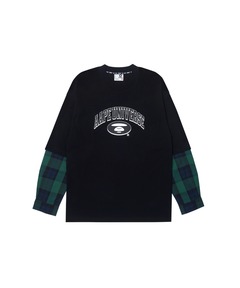 AAPE FAUX LAYERED LONG SLEVE TEE