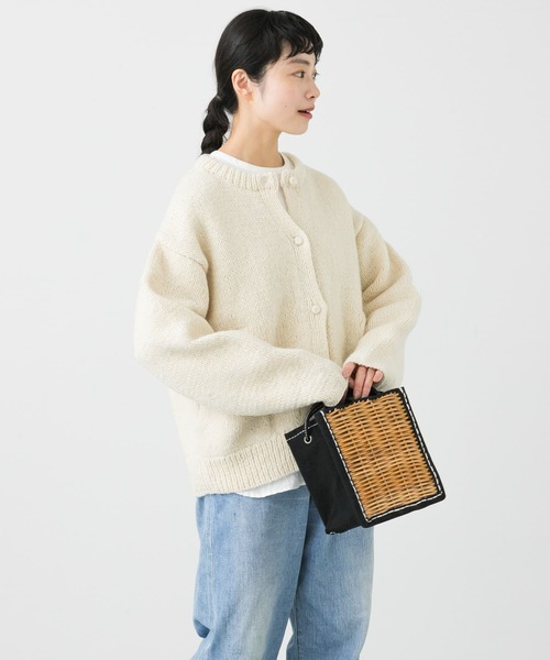 かぐれ（カグレ）の「ペルークルーネックカーディガン（ニット