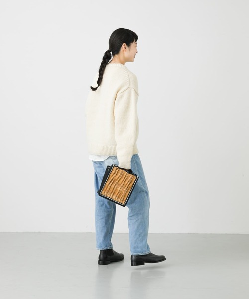 かぐれ（カグレ）の「ペルークルーネックカーディガン（ニット