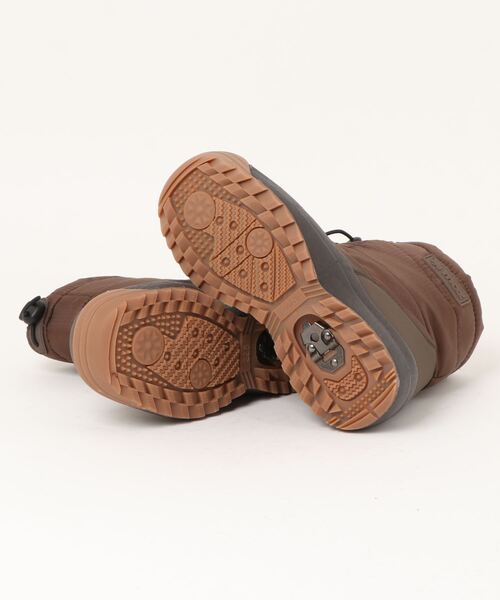 moz（モズ）の「moz(モズ)防水・防滑(スパイク付き) ダウンスノーブーツ（ブーツ・レディース・ブラック/ライトグレー/ブラウン/サンドベージュ・22.5cm/24.0cm/23.0cm/23.5cm/24.5cm）」の6枚目の写真