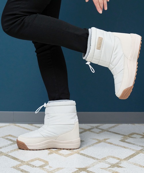 moz（モズ）の「moz(モズ)防水・防滑(スパイク付き) ダウンスノーブーツ（ブーツ・レディース・ブラック/ライトグレー/ブラウン/サンドベージュ・22.5cm/24.0cm/23.0cm/23.5cm/24.5cm）」の10枚目の写真