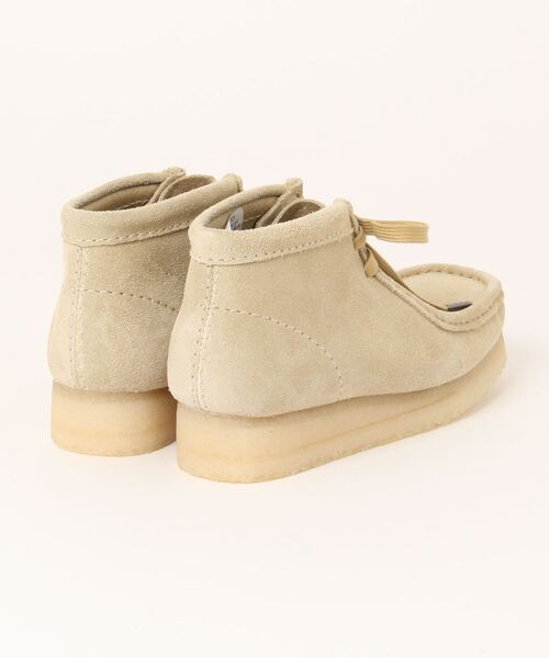 Clarks（クラークス）の「【CLARKS】Wallabee Boot. SUEDE（モカシン/デッキシューズ・レディース・ベージュ・23.5cm/24.5cm/24/23）」の2枚目の写真