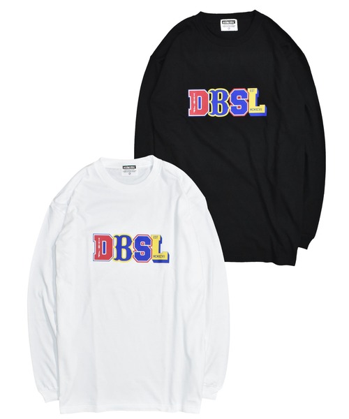 DOUBLE STEAL(ダブルスティール)の「スポーティーDBSL 長袖Tシャツ(Tシャツ/カットソー・メンズ・ブラック/ホワイト・MEDIUM/LARGE/X-LARGE)」の3枚目の写真
