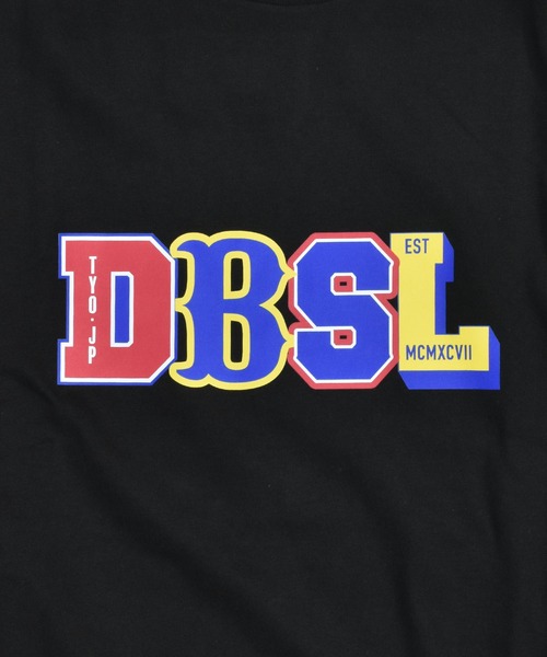 DOUBLE STEAL(ダブルスティール)の「スポーティーDBSL 長袖Tシャツ(Tシャツ/カットソー・メンズ・ブラック/ホワイト・MEDIUM/LARGE/X-LARGE)」の5枚目の写真