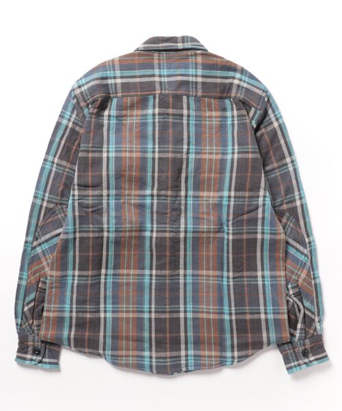 go slow caravan（ゴースローキャラバン）の「ALCARZA/アルカルザ　HEAVY FLANNEL CHECK WORK SHIRTS（シャツ/ブラウス・メンズ・ブラウン/オレンジ系その他/ホワイト/グレー/ホワイト系その他2/ロイヤルブルー・LARGE/X-LARGE/MEDIUM）」の7枚目の写真