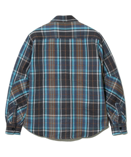 go slow caravan（ゴースローキャラバン）の「ALCARZA/アルカルザ　HEAVY FLANNEL CHECK WORK SHIRTS（シャツ/ブラウス・メンズ・ブラウン/オレンジ系その他/ホワイト/グレー/ホワイト系その他2/ロイヤルブルー・LARGE/X-LARGE/MEDIUM）」の17枚目の写真